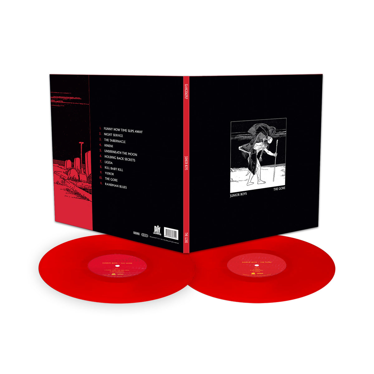 JUNIOR BOYS - THE GORE - LIMITED EDITION RED VINYL 2LP - PRE ORDER OUT 12TH FEBRUARY 2027
