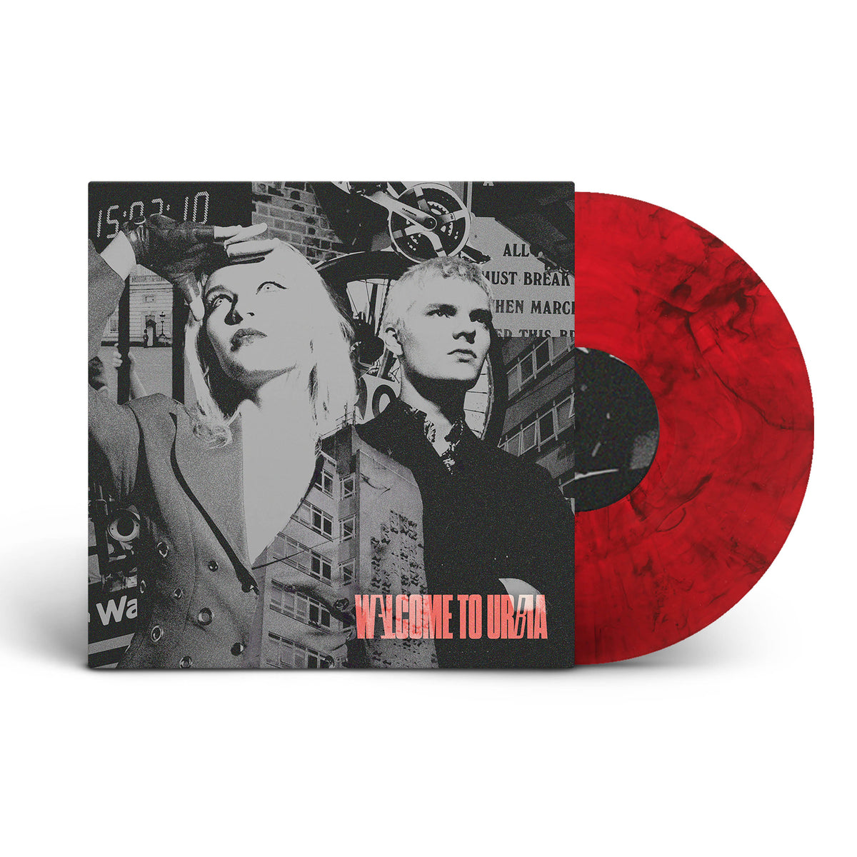 THE MOLOTOVS - WELCOME TO URBIA - LIMITED EDITION INDIES EXCLUSIVE RED MARBLE VINYL LP