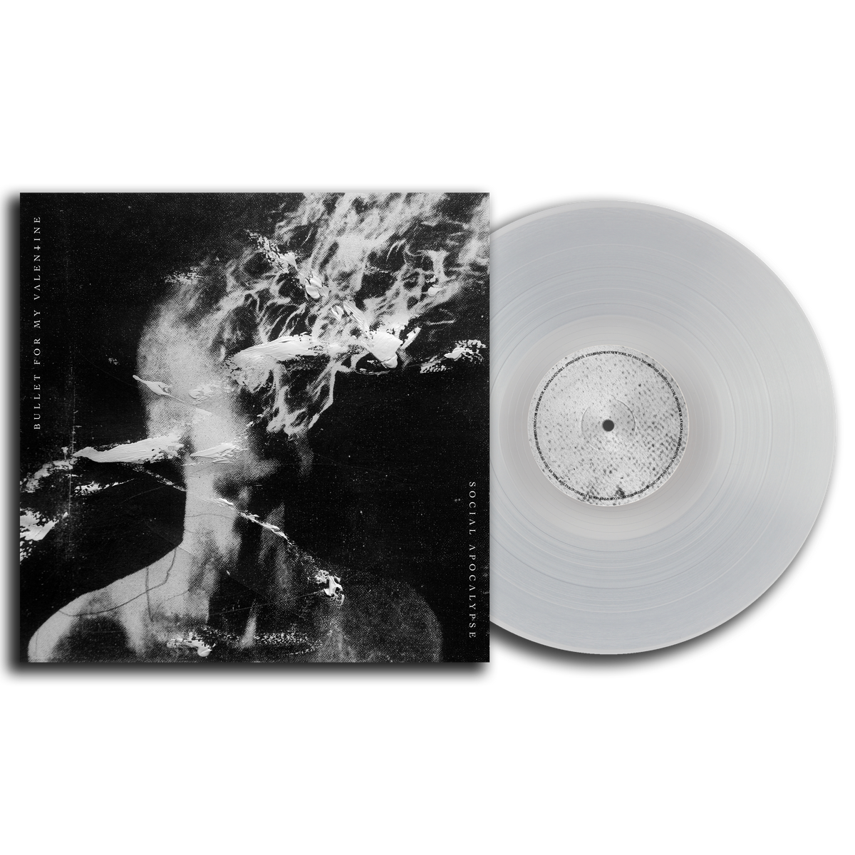 BULLET FOR MY VALENTINE - SOCIAL APOCALYPSE - LIMITED EDITION INDIES CRYSTAL CLEAR  VINYL LP - PRE ORDER OUT 19TH MARCH 2027