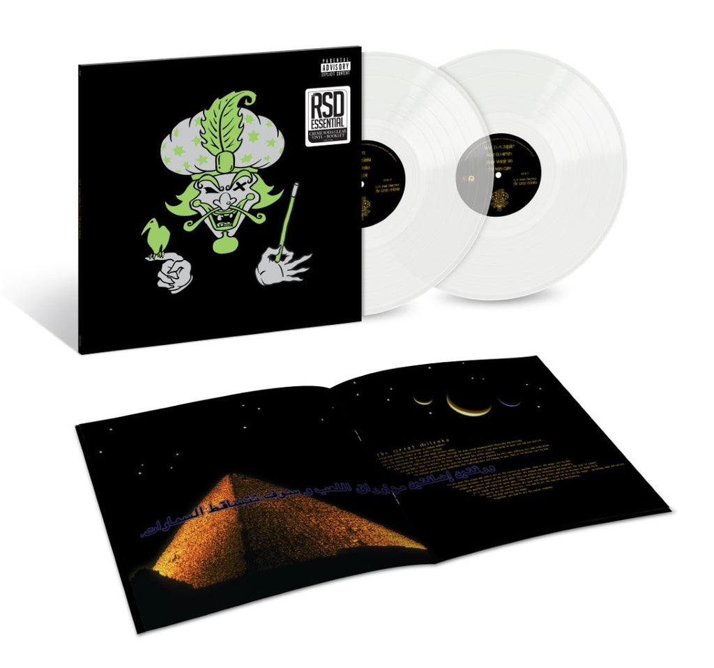 INSANE CLOWN POSSE - THE GREAT MILENKO - LIMITED EDITION RSD SHOPS EXCLUSIVE CREME SODA CLEAR VINYL 2LP