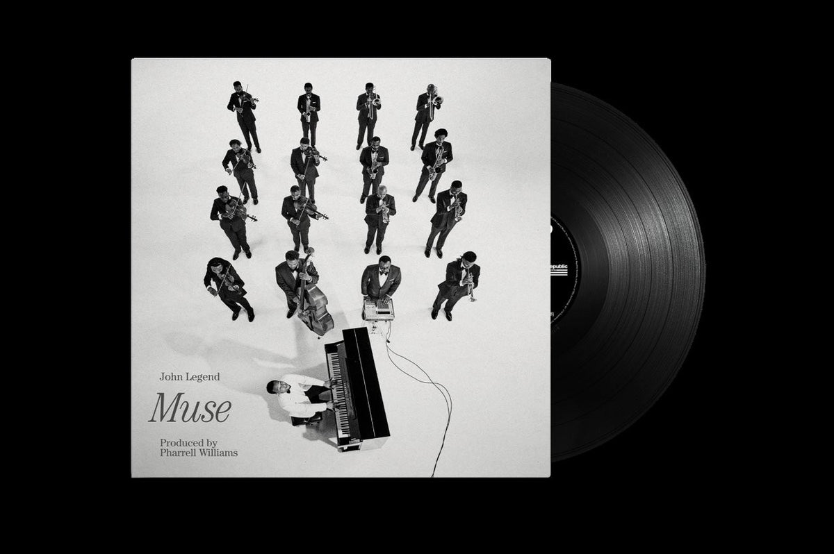 JOHN LEGEND - MUSE - BLACK VINYL LP - PRE ORDER OUT 23RD OCT 2026