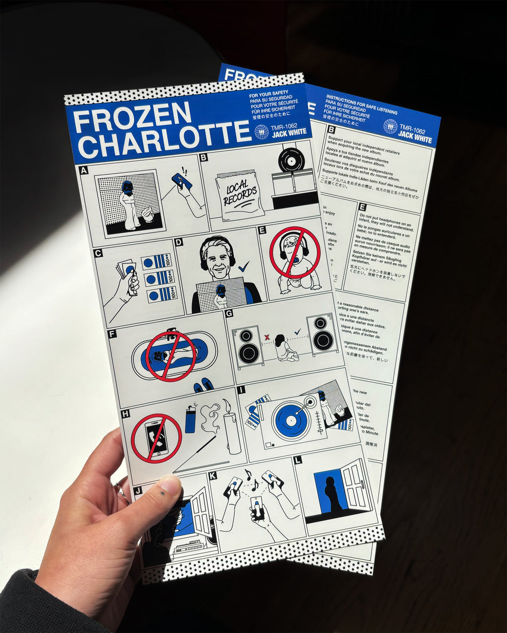 JACK WHITE - FROZEN CHARLOTTE - GUARANTEED ENTRY TO PRE-RELEASE ALBUM LISTENING EVENT
