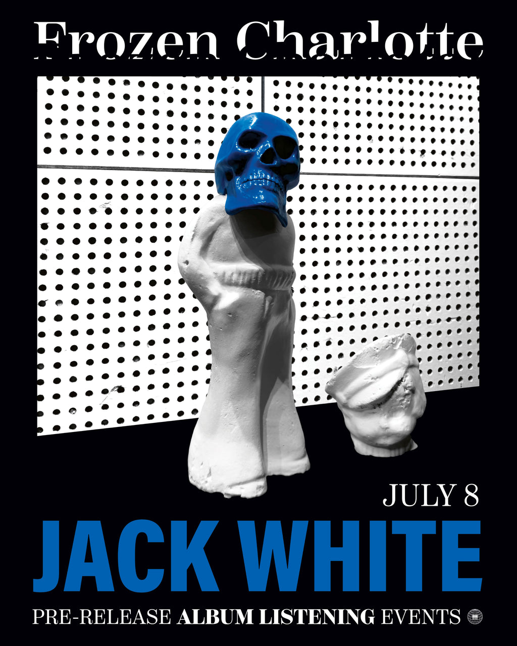 JACK WHITE - FROZEN CHARLOTTE - BLACK VINYL LP + GUARANTEED ENTRY TO PRE-RELEASE ALBUM LISTENING EVENT + SIGNED TEST PRESSING RAFFLE TICKET
