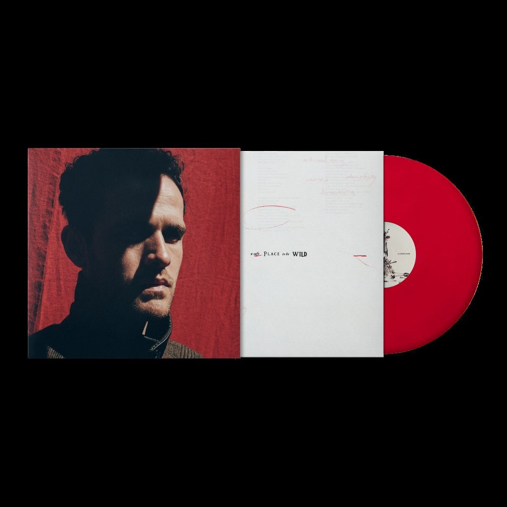 JORDAN RAKEI - A SAFE PLACE TO BE WILD - INDIES EXCLUSIVE ALTERNATIVE COVER RED VINYL LP