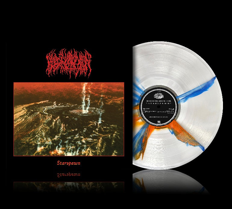 BLOOD INCANTATION - STARSPAWN (10TH ANNIVERSARY EDITION) - LIMITED EDITION CLEAR WITH ORANGE/BLUE INKPLOSION VINYL LP - PRE ORDER 11TH DECEMBER 2026