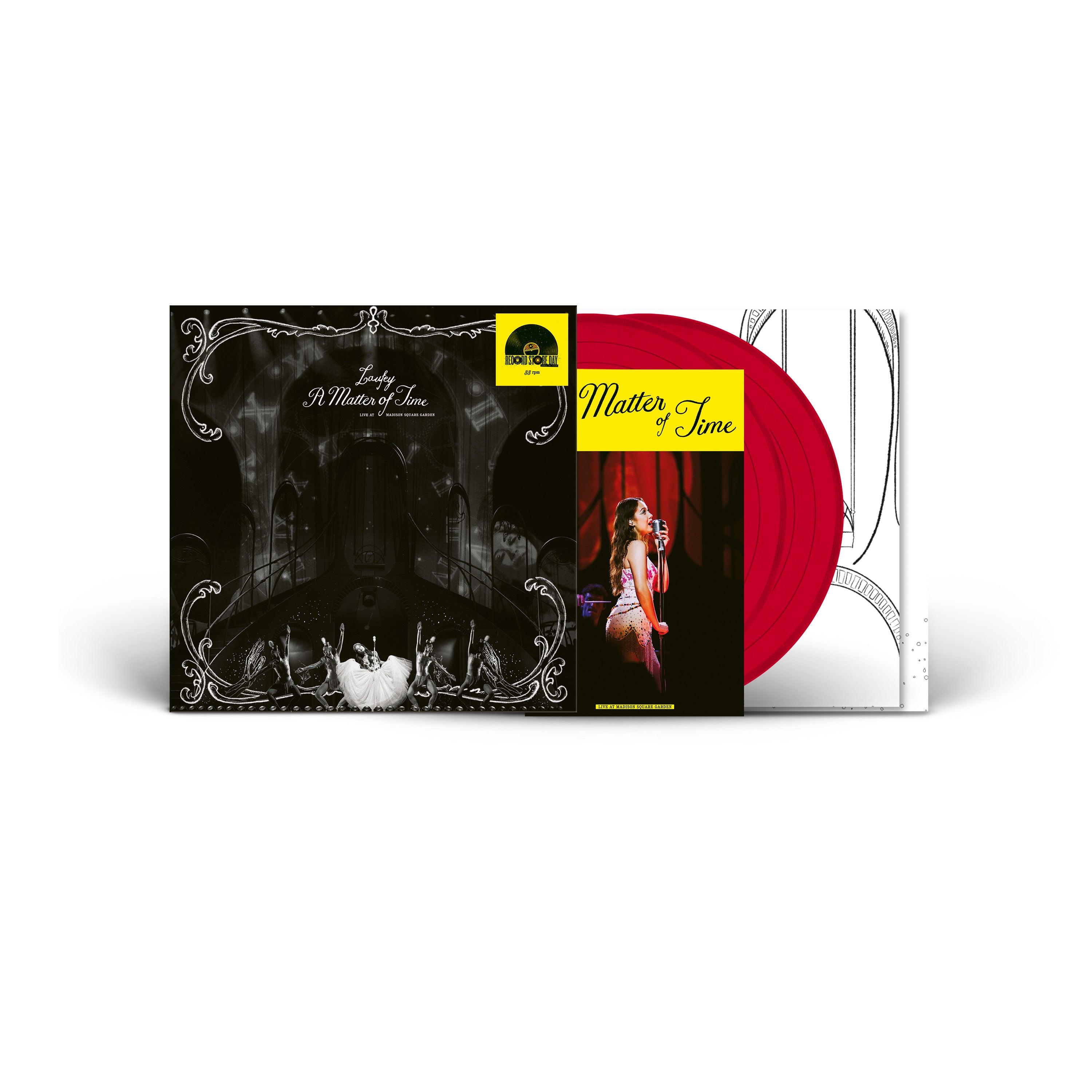 LAUFEY - A MATTER OF TIME: LIVE AT MADISON SQUARE GARDEN - BIG APPLE RED VINYL 2LP RSD2026