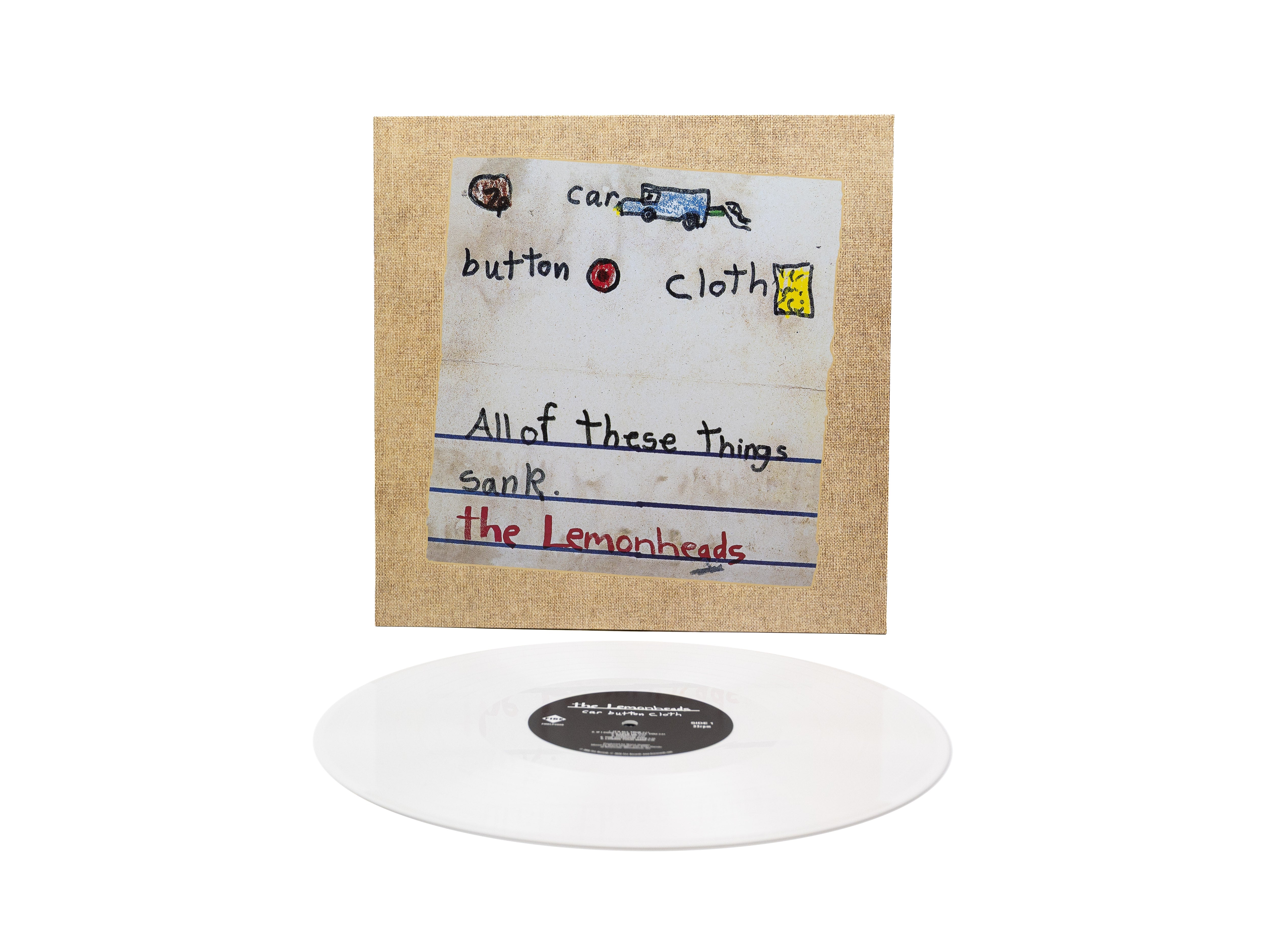 THE LEMONHEADS - CAR BUTTON CLOTH 30TH ANNIVERSARY EDITION