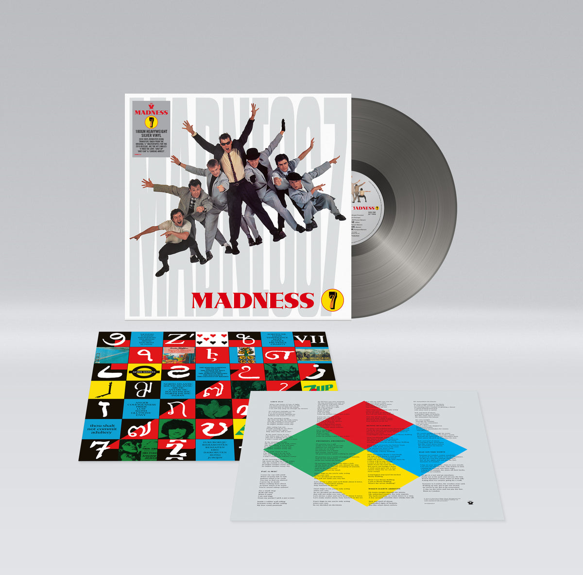 MADNESS - 7 - LIMITED EDITION SILVER VINYL LP - PRE ORDER OUT 29TH JANUARY 2027