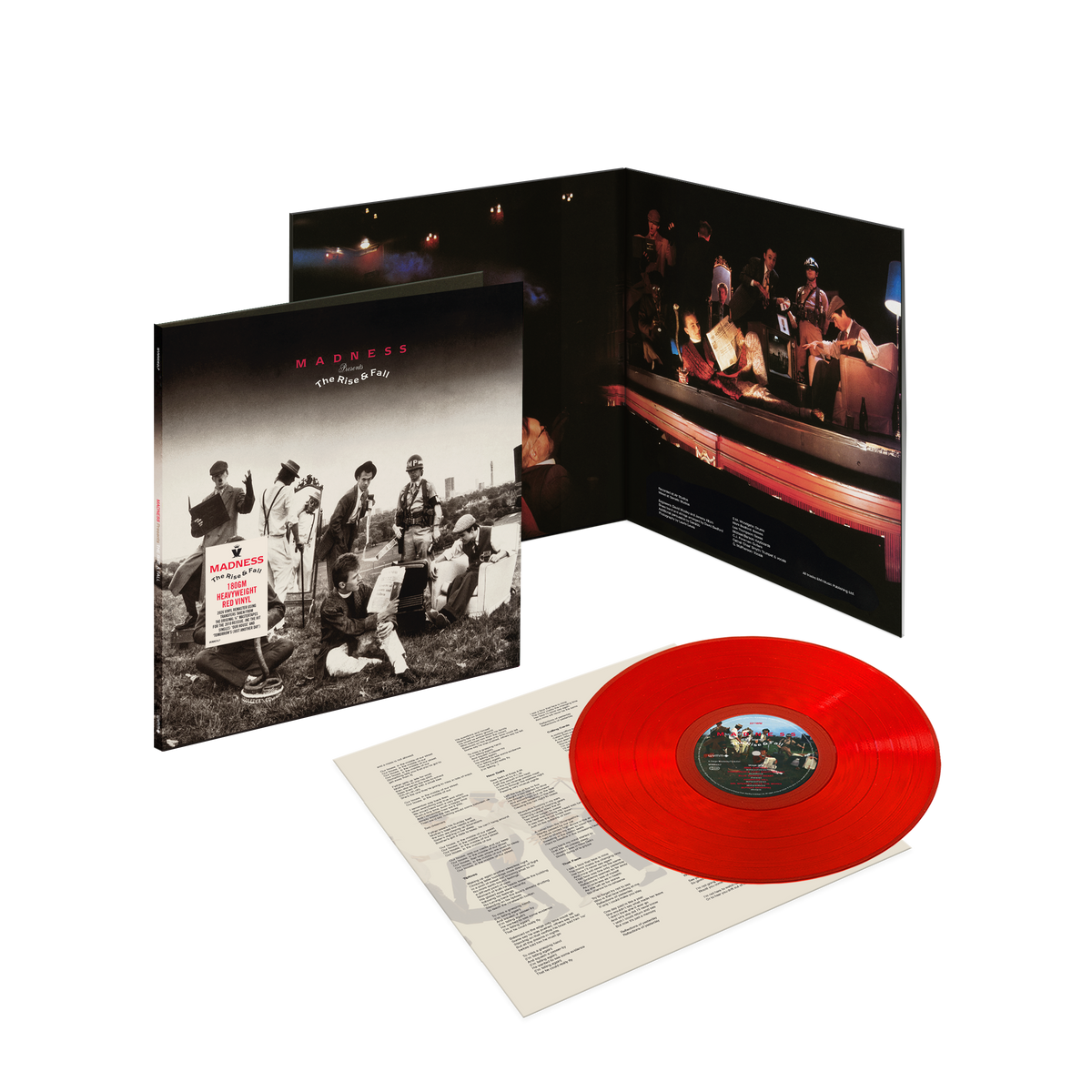 MADNESS - THE RISE & FALL - LIMITED EDITION RED VINYL LP - PRE ORDER OUT 29TH JANUARY 2027