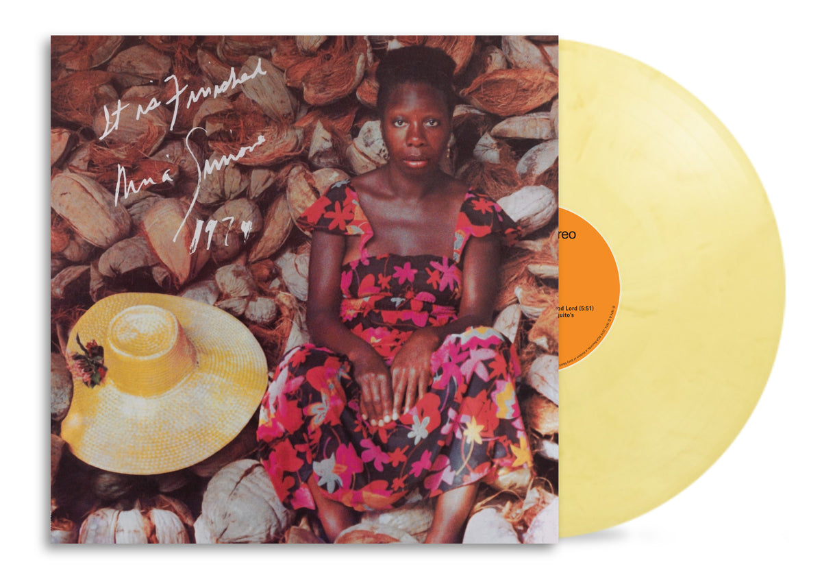 NINA SIMONE - IT IS FINISHED - LIMITED EDITION SUNHAT YELLOW COLOUR VINYL LP - NATIONAL ALBUM DAY TITLE - PRE ORDER OUT SATURDAY 17TH OCT 2026