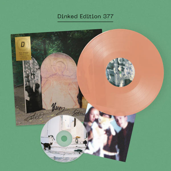 THE ORIELLES - ONLY YOU LEFT - DINKED EDITION 377 - PEACHY MARBLE VINYL LP + BONUS CD