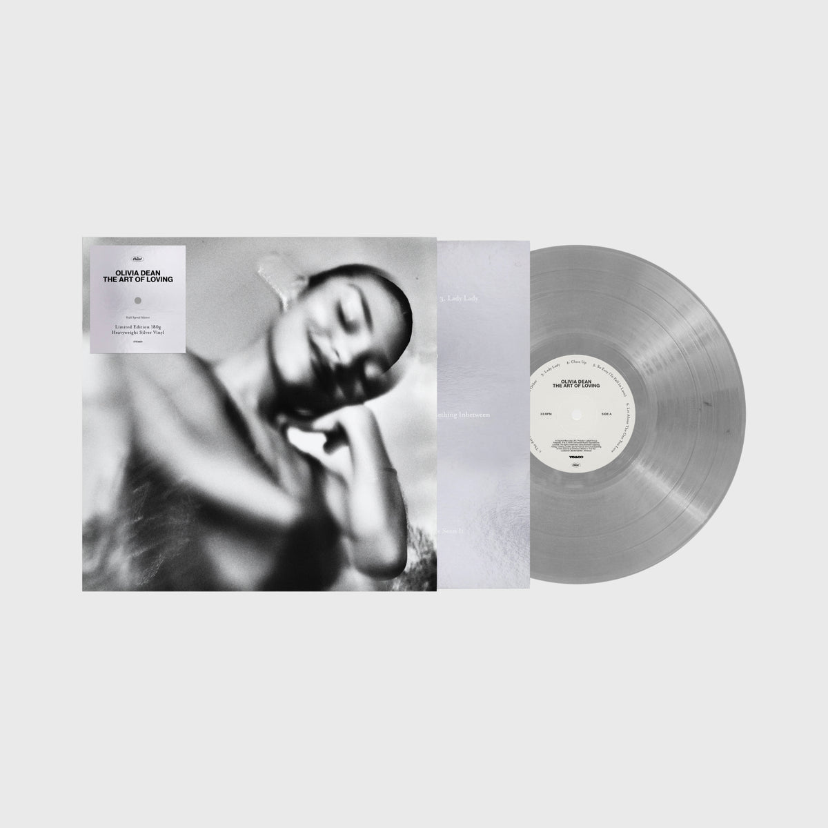 OLIVIA DEAN - THE ART OF LOVING - LIMITED ANNIVERSARY EDITION HALF SPEED MASTER SILVER VINYL LP - PRE ORDER OUT 25TH SEPT 2026