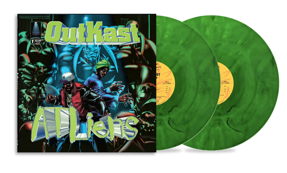 OUTKAST - ATLIENS - LIMITED EDITION EMERALD GREEN FOREST DOUBLE VINYL 2LP - PRE ORDER OUT 23RD OCT 2026