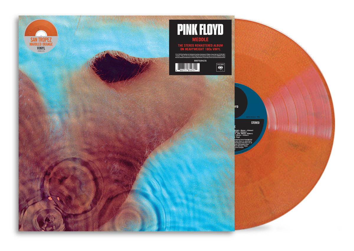 PINK FLOYD - MEDDLE - LIMITED EDITION SAN TROPEZ COLOUR VINYL LP - NATIONAL ALBUM DAY TITLE - PRE ORDER OUT 17TH OCT 2026