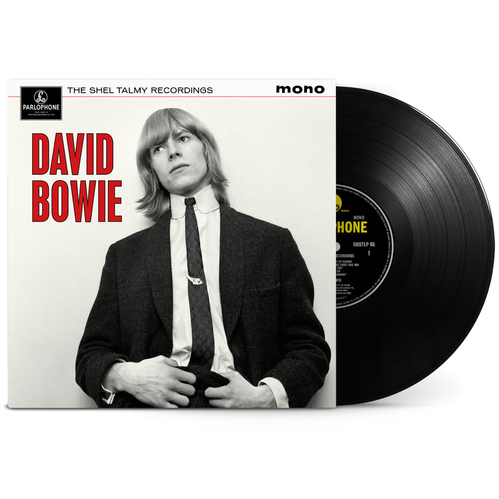 DAVID BOWIE - THE SHEL TALMY RECORDINGS - LIMITED EDITION RSD STORES EXCLUSIVE BLACK VINYL LP WITH ALTERNATIVE COVER - NUMBERED 1965 COPIES ONLY
