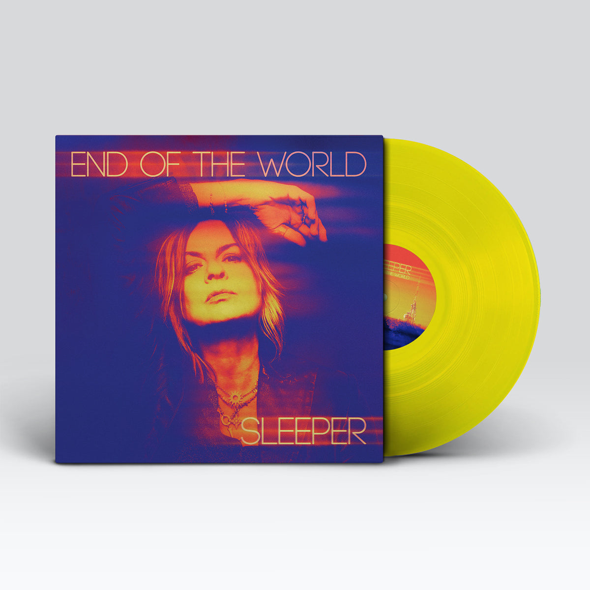 SLEEPER - END OF THE WORLD LIMITED EDITION INDIES EXCLUSIVE HIGHLIGHTER YELLOW VINYL LP - PRE ORDER OUT 12TH FEBRUARY 2027