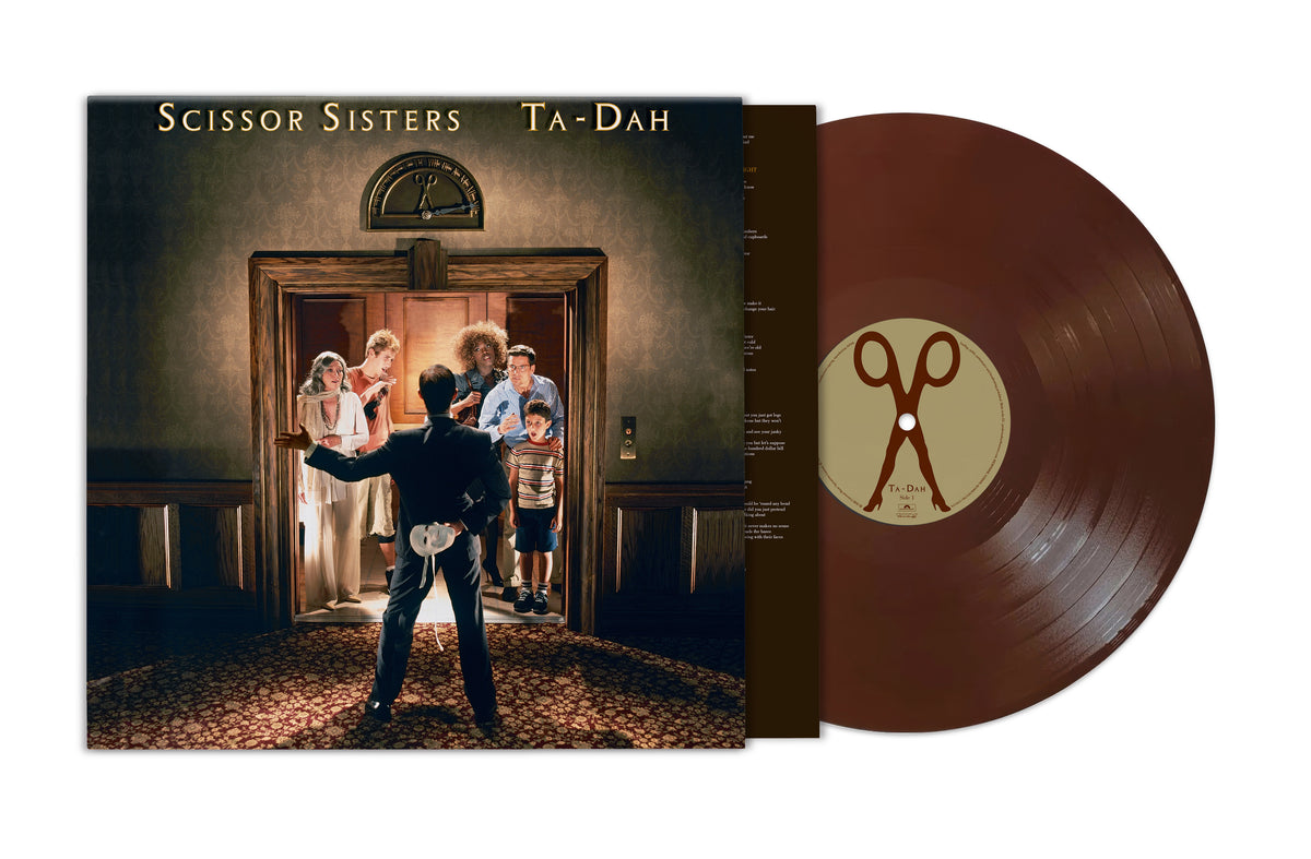 SCISSOR SISTERS - TA-DAH 20TH ANNIVERSARY - LIMITED EDITION CHOCOLATE VINYL LP - PRE ORDER OUT 11TH DEC 2026