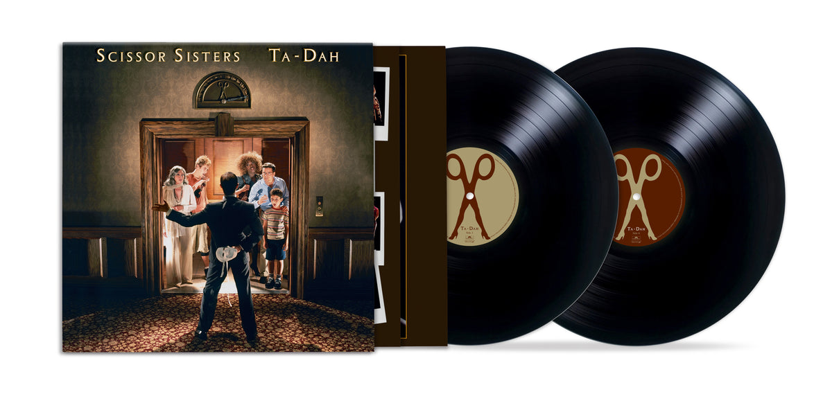 SCISSOR SISTERS - TA-DAH 20TH ANNIVERSARY - LIMITED EDITION BLACK VINYL 2LP - PRE ORDER OUT 11TH DEC 2026