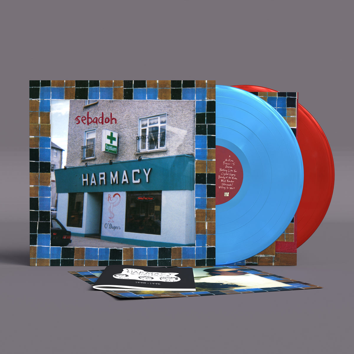 SEBADOH - HARMACY (30TH ANNIVERSARY) - LIMITED EDITION LOSER EDITION SKY BLUE & OPAQUE RED VINYL 2LP - PRE ORDER OUT 20TH NOVEMBER 2026