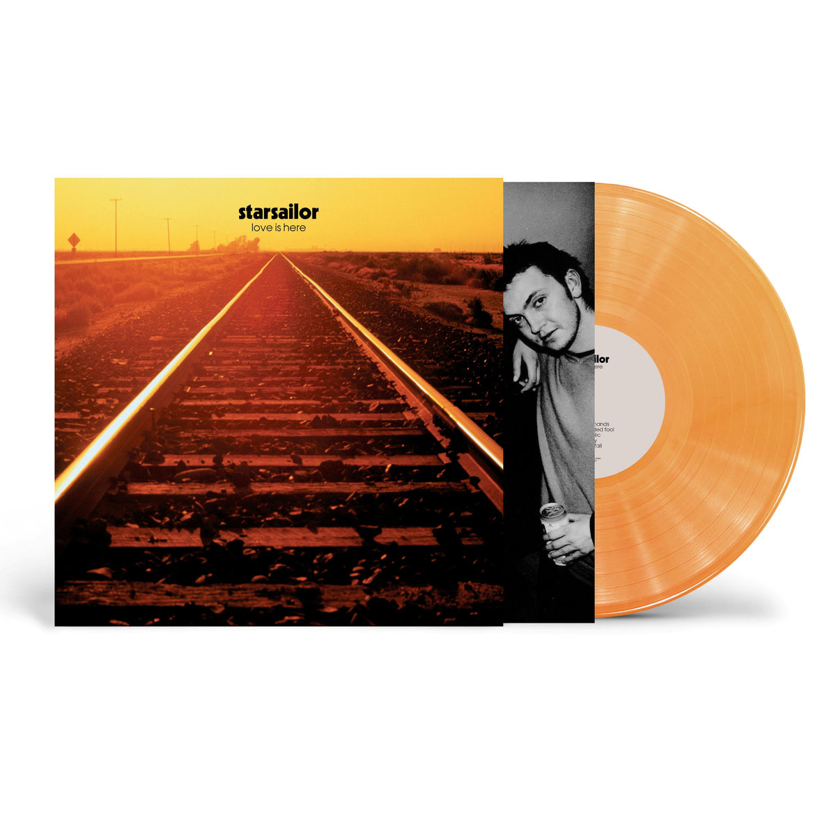 STARSAILOR - LOVE IS HERE 25TH ANNIVERSARY - LIMITED EDITION TRANSLUCENT ORANGE VINYL LP - PRE ORDER OUT 2ND OCT 2026
