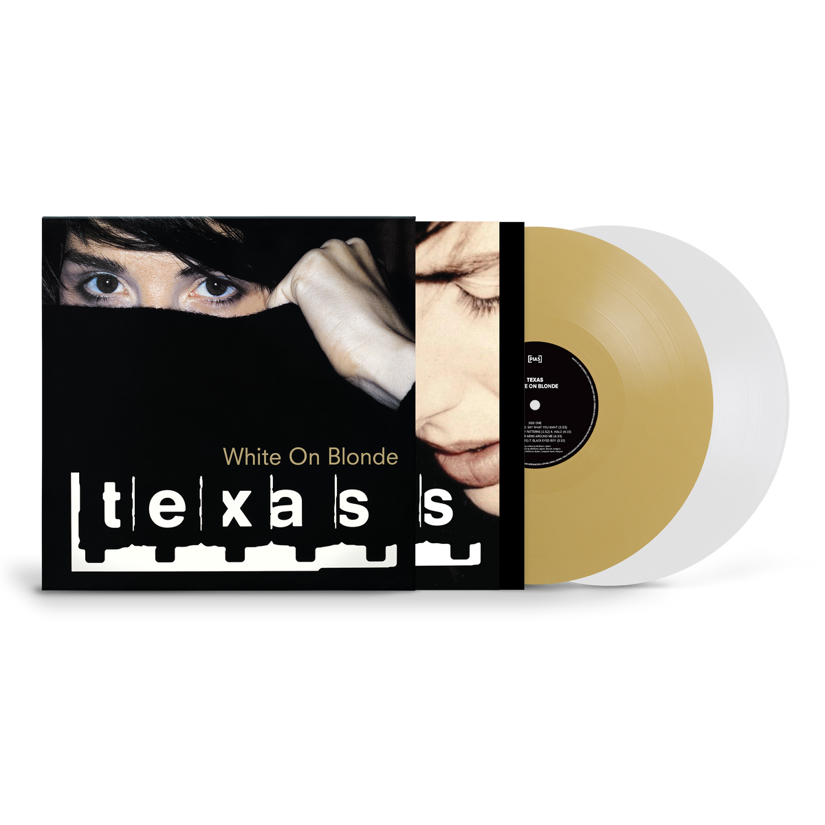 TEXAS - WHITE ON BLONDE (30TH ANNIVERSARY) - LIMITED EDITION WHITE & GOLD VINYL 2LP - PRE ORDER OUT 5TH FEBRUARY 2027