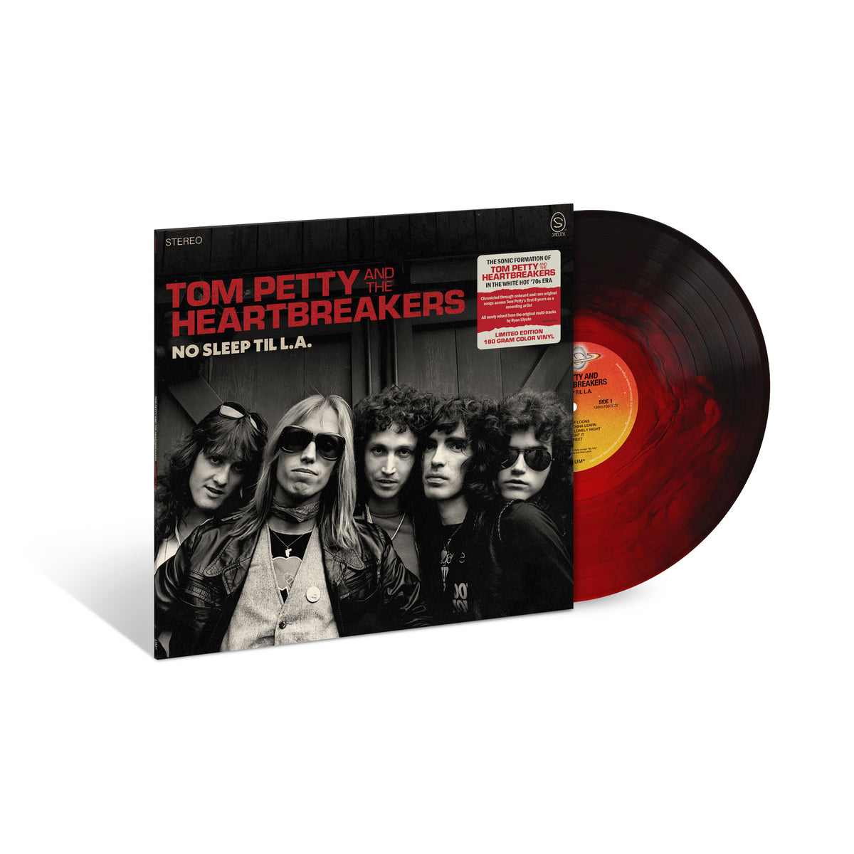 TOM PETTY - NO SLEEP TIL L.A. - LIMITED EDITION INDIES ONLY GALAXY RUBY TRANSLUCENT & BLACK OPAQUE COLOUR VINYL LP - PRE ORDER OUT 6TH NOV 2026