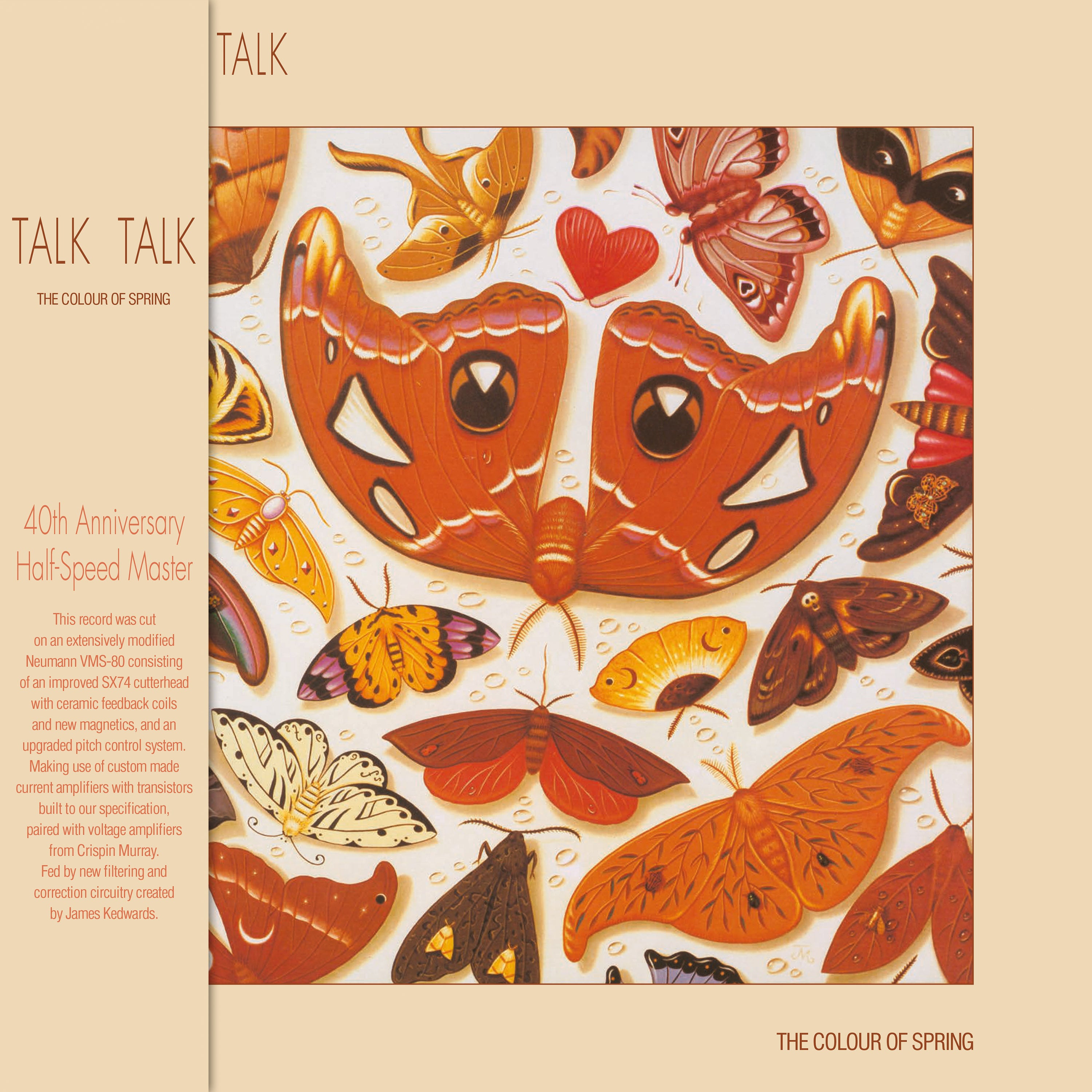 TALK TALK - THE COLOUR OF SPRING - 40TH ANNIVERSARY HALF-SPEED MASTER VINYL LP