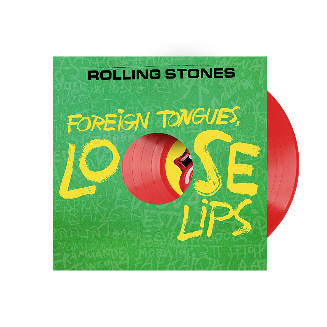 THE ROLLING STONES - FOREIGN TONGUES, LOOSE LIPS EP - LIMITED EDITION RED VINYL 12” + CD - PRE ORDER OUT 27TH NOVEMBER 2026