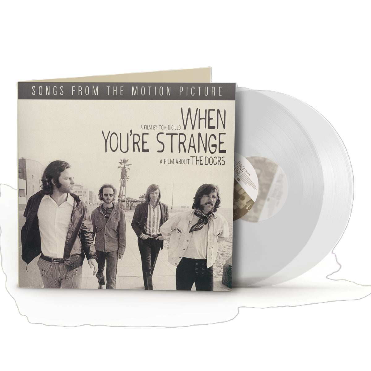 THE DOORS  - WHEN YOU'RE STRANGE (SONGS FROM THE MOTION PICTURE - LIMITED EDITION CRYSTAL CLEAR VINYL 2LP - PRE ORDER OUT 11TH DECEMBER 2026