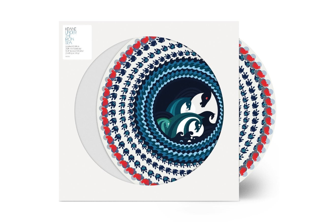 KEANE - UNDER THE IRON SEA - LIMITED EDITION HALF SPEED MASTERED ZOETROPE VINYL LP