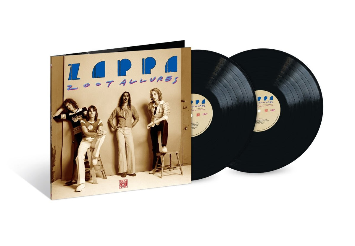 FRANK ZAPPA - ZOOT ALLURES - BLACK VINYL 2LP - PRE ORDER OUT 4TH DECEMBER 2026