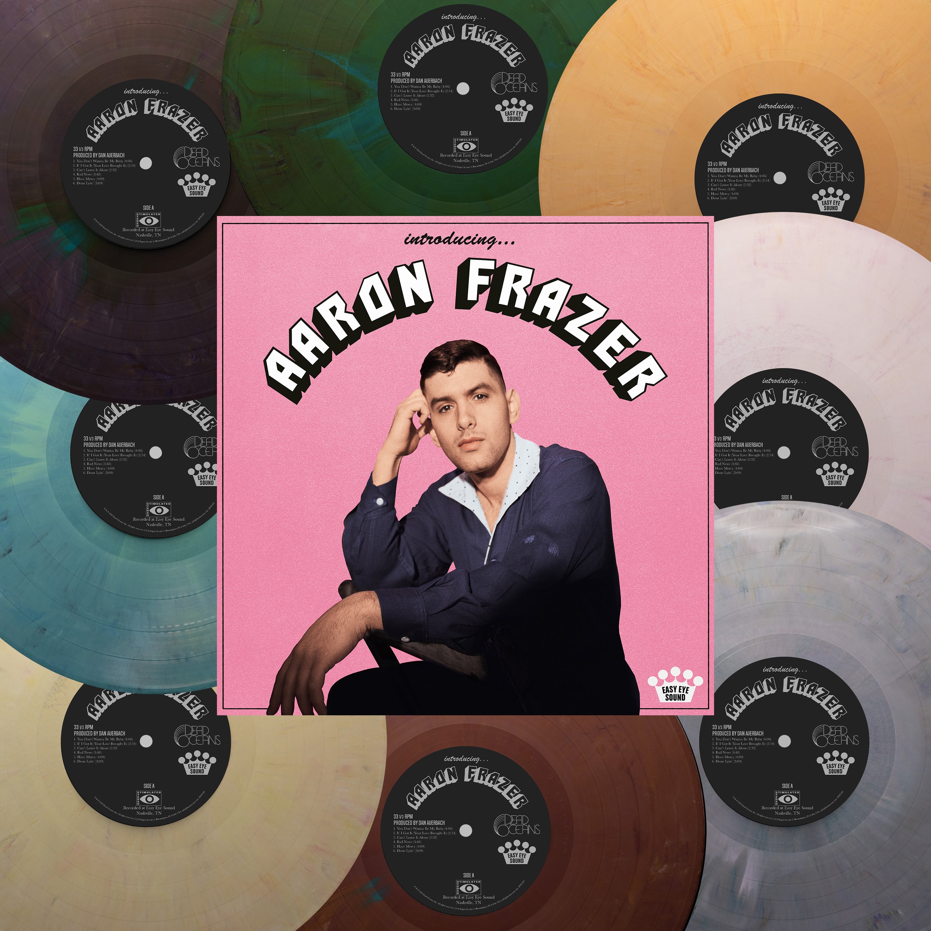 AARON FRAZER - INTRODUCING... - REVINYL EDITION - ECO MIX RANDOM COLOUR VINYL LP