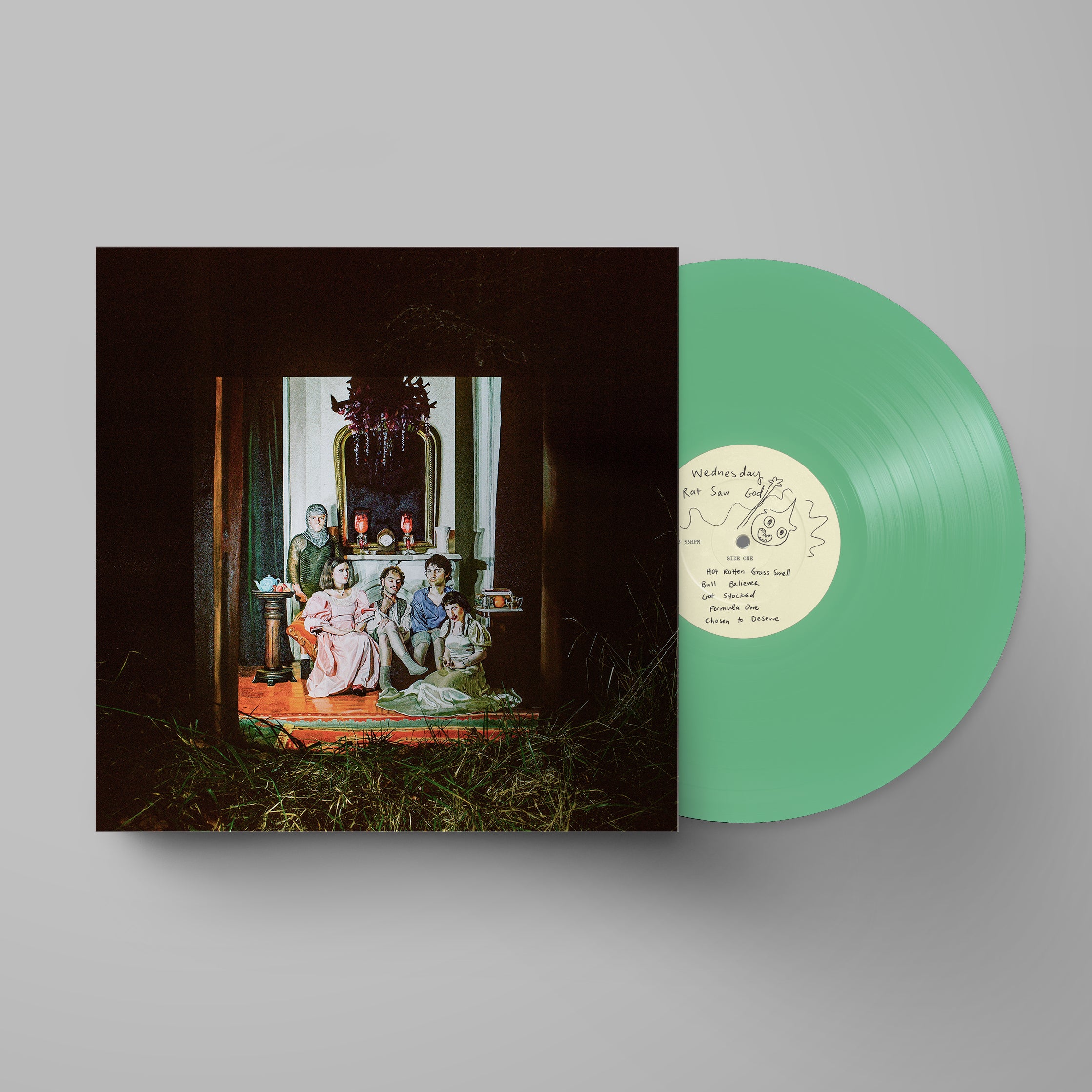 WEDNESDAY - RAT SAW GOD - LIMITED EDITION SEAFOAM GREEN VINYL LP