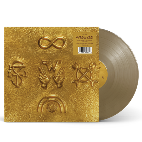 WEEZER - WEEZER (GOLD ALBUM) - LIMITED EDITION RETAIL EXCLUSIVE GOLD VINYL LP