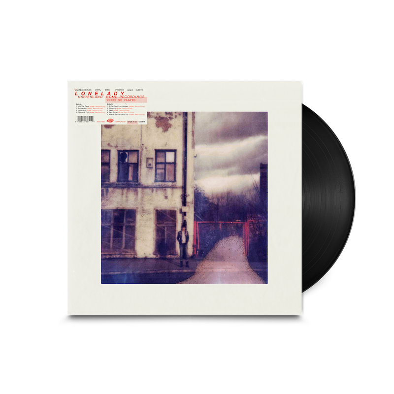 LONELADY - HINTERLAND HOME RECORDINGS - LIMITED EDITION NUMBERED OF 1000 BLACK VINYL LP - PRE ORDER OUT 29TH JANUARY 2027
