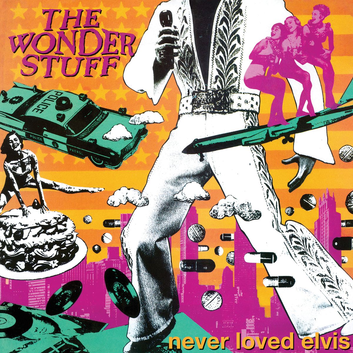 THE WONDERSTUFF - NEVER LOVED ELVIS - BLACK VINYL LP - PRE ORDER OUT 4TH DECEMBER 2026
