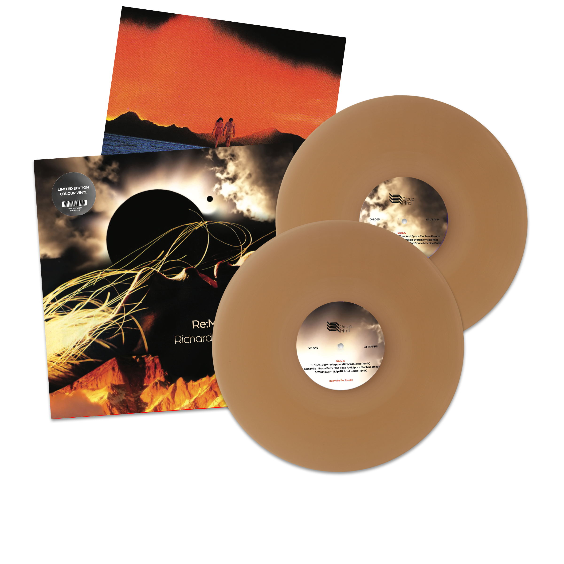 RICHARD NORRIS - RE-MAKE: RE-MODEL (RICHARD NORRIS REMIXES) - LIMITED EDITION AMBER COLOUR VINYL 2LP