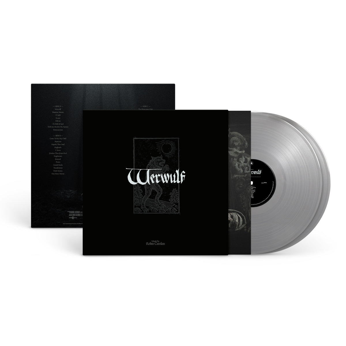 ROBIN CAROLAN - WERWULF - ORIGINAL SOUNDTRACK (FEAT ETHEL CAIN)- LIMITED EDITION SILVER VINYL 2LP - PRE ORDER OUT 29TH JANUARY 2027