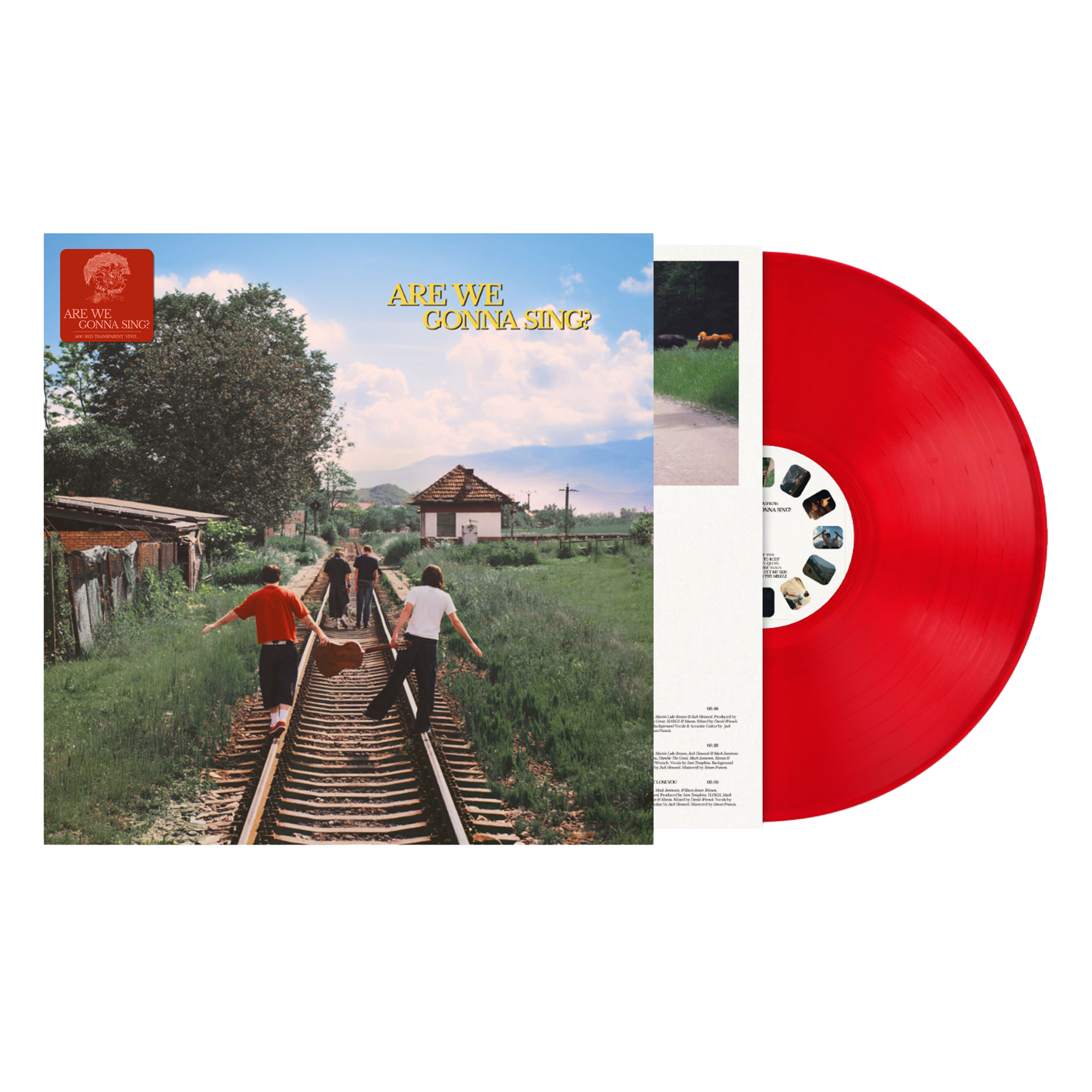 SAM TOMPKINS - ARE WE GONNA SING? - LIMITED RETAIL EXCLUSIVE RED VINYL LP