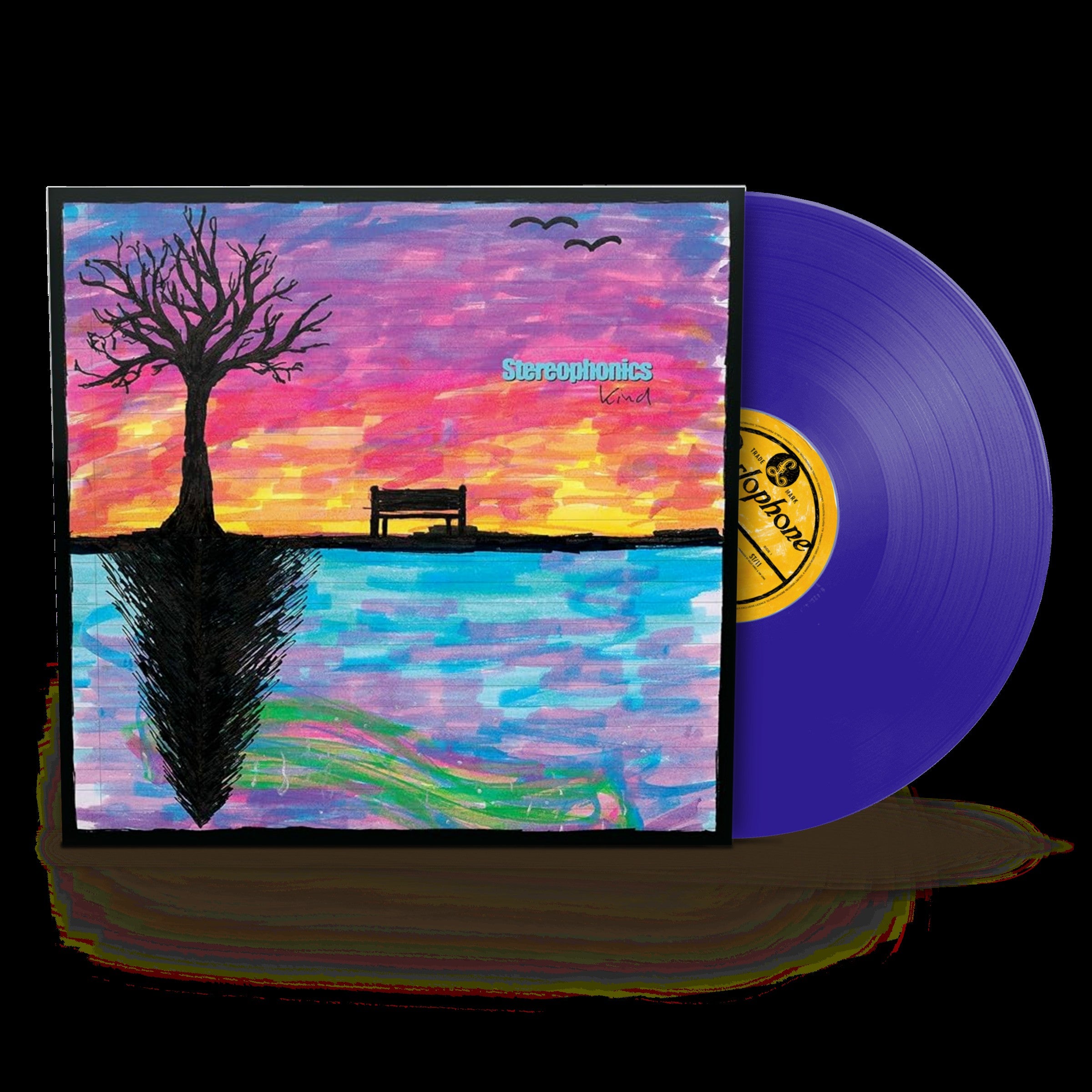 STEREOPHONICS - KIND - LIMITED EDITION PURPLE VINYL LP