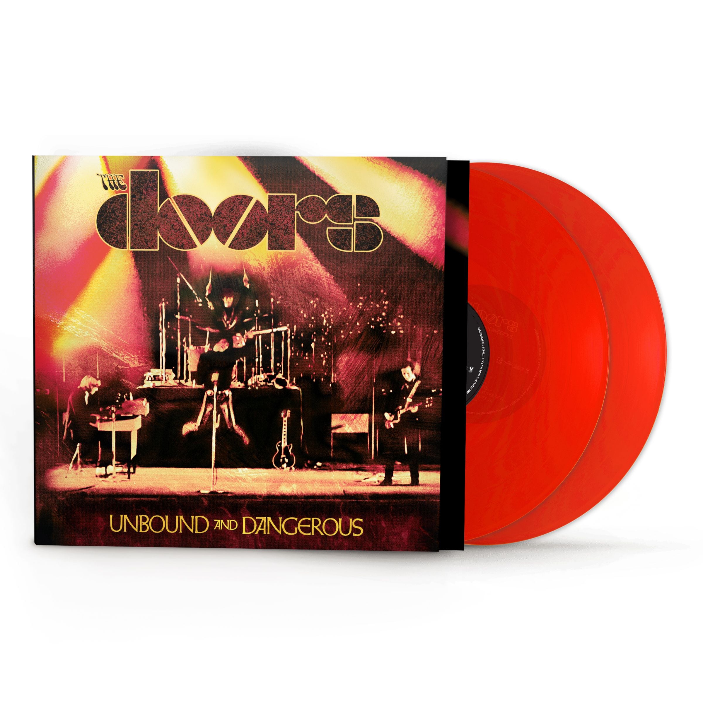 THE DOORS - UNBOUND & DANGEROUS - LIMITED EDITION RED VINYL 2LP