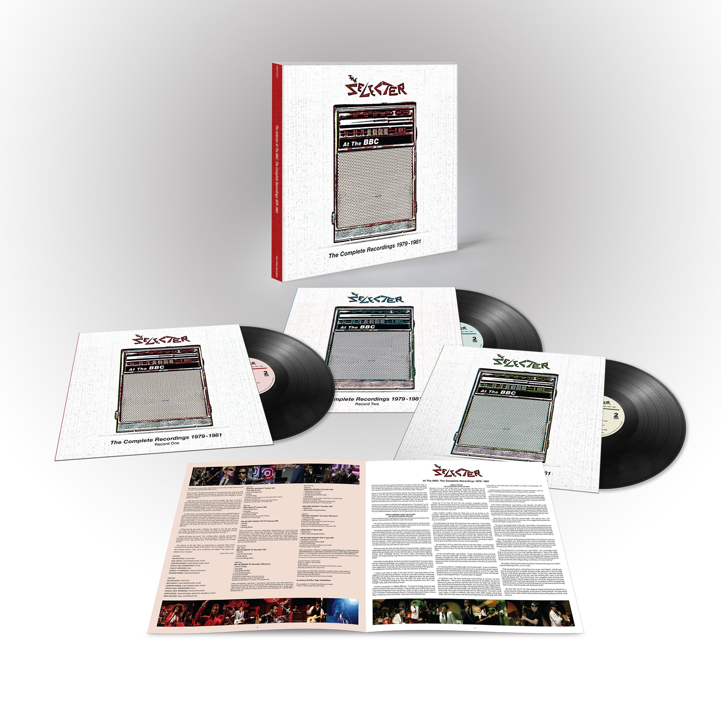 THE SELECTER - AT THE BBC: THE COMPLETE RECORDINGS 1979-1981 - 3LP BLACK VINYL