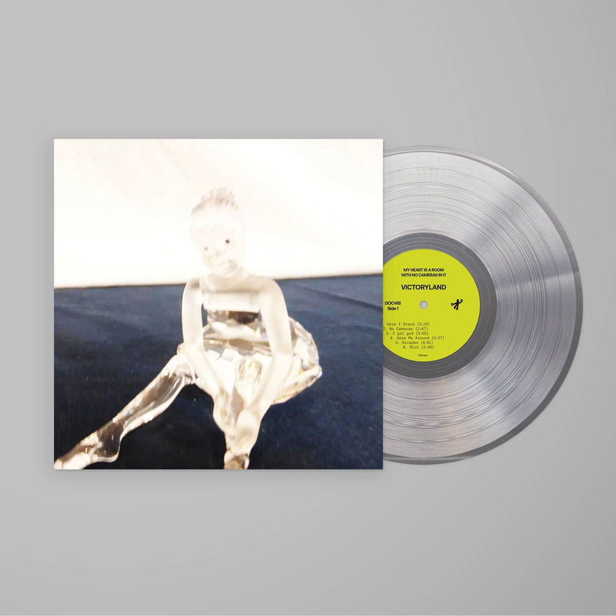 VICTORYLAND - MY HEART IS A ROOM WITH NO CAMERAS (DELUXE) - LIMITED EDITION CRYSTAL CLEAR VINYL LP - PRE ORDER 11TH DECEMBER 2026