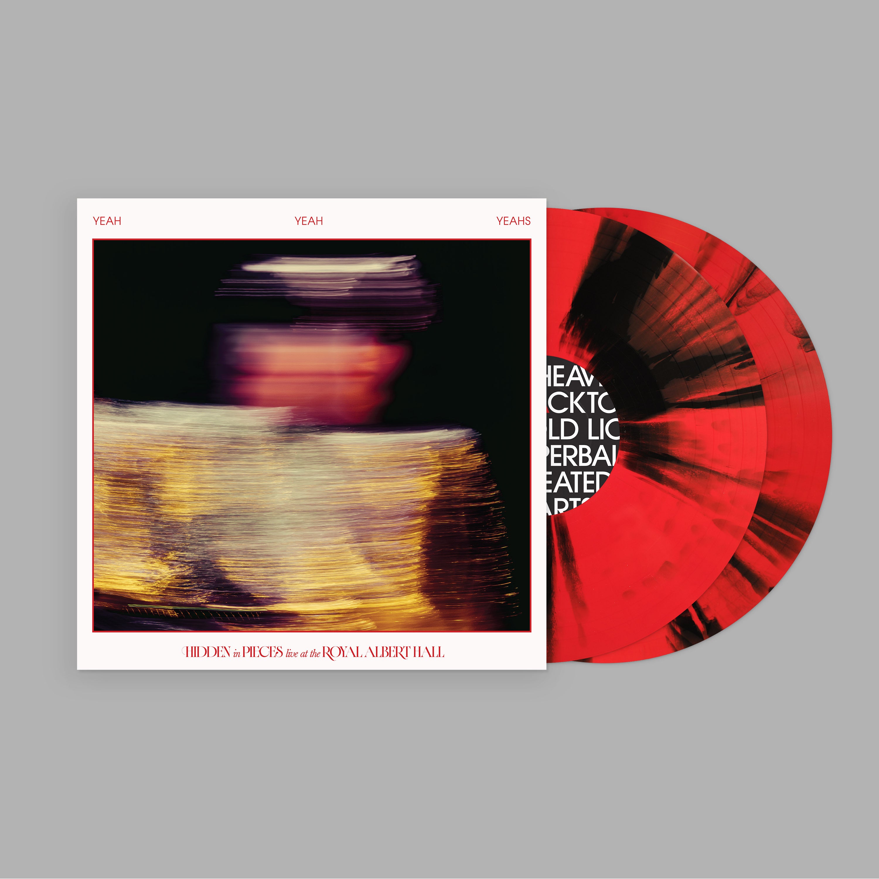 YEAH YEAH YEAHS - HIDDEN IN PIECES: LIVE (AT THE ROYAL ALBERT HALL) - LIMITED EDITION BULLSEYE SPLATTER VINYL 2LP